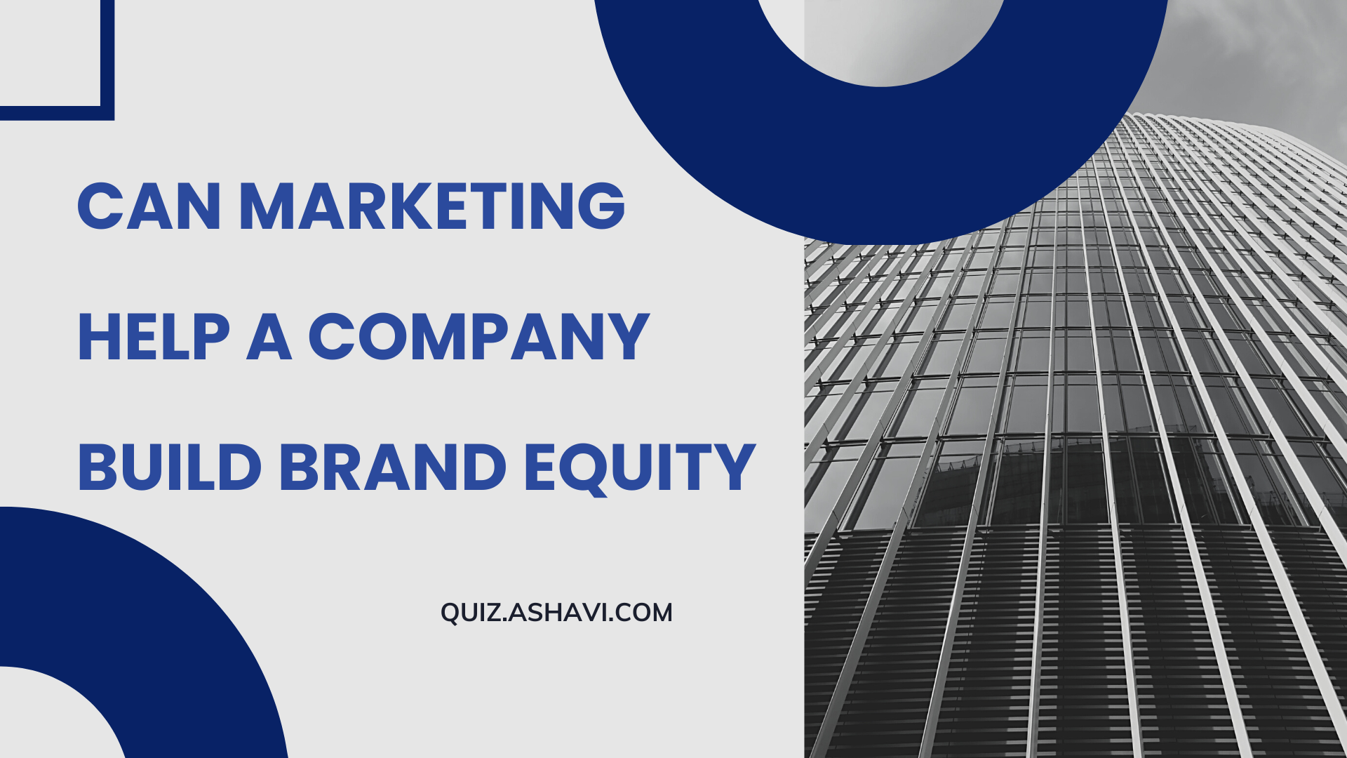 Can Marketing Help a Company Build Brand Equity